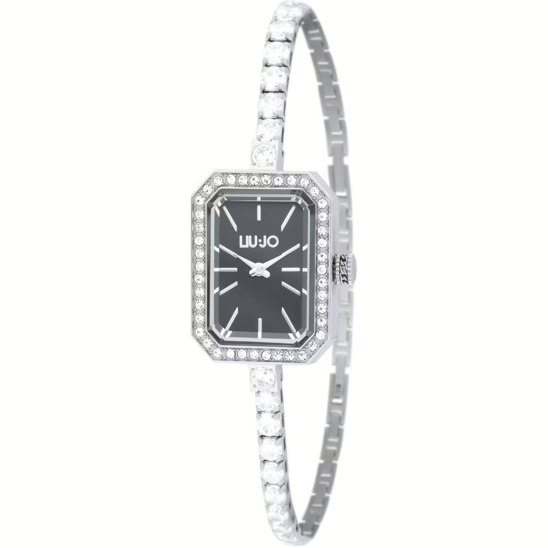 Orologio Donna Liu Jo Acciaio Tennis Zirconi Bianchi Quarzo TLJ2327